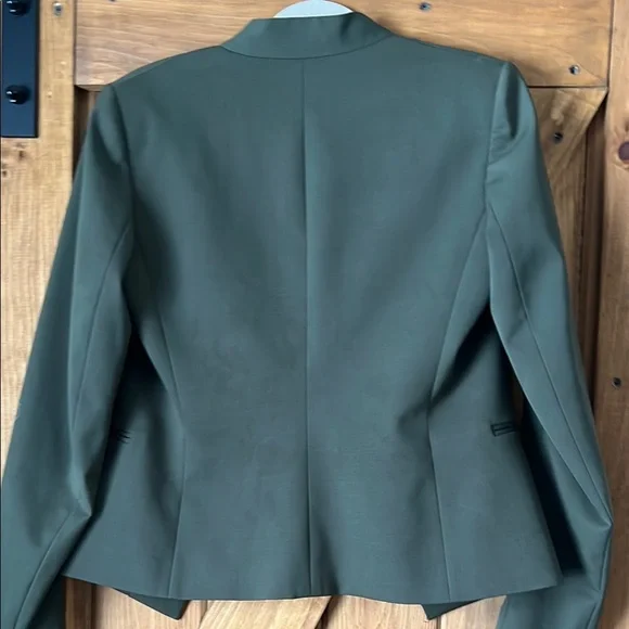 Theory  Women's Olive Blazer - Picture 9 of 13